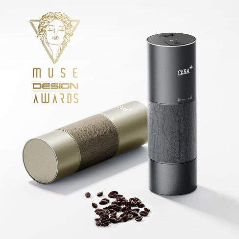 CERA+ Portable Espresso Maker & Grinder Bundle, Coffee Kit | PCM03S espresso maker with CGE01 grinder, combining fresh-ground coffee and premium design for coffee lovers on the go. in Saudi Arabia