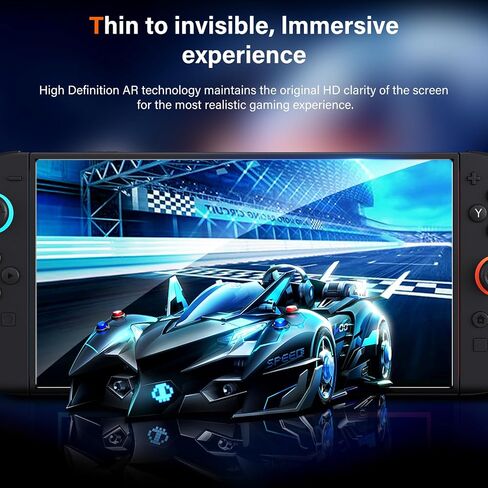UniqueMe 2 Pack for Nintendo Switch 2 Screen Protector 2025-7.9 inch | NS2 Screen, Easy Installation Kit, Military Grade Shatterproof, 9H Tempered Glass for Switch 2 Screen, Case Friendly in Saudi Arabia