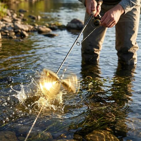 Fishing Spinners Basic Set, Spinner Blades for DIY Lure Making | Fishing Lure Accessories, Complete Supplies for Freshwater Bass Angling & DIY Craft Use in Saudi Arabia