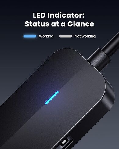محور VENTION USB 3.0، 3 منافذ USB A، محول صوت مقبس USB إلى 3.5 مم، محول صوت خارجي USB لأجهزة الكمبيوتر المحمول التي تعمل بنظام Windows Mac Linux PC Destops PS5 Switch 2 in Kuwait