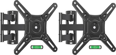 ELIVED Full Motion TV Wall Mount, 14-42" TV Monitor, VESA 200x200, 44 Lbs | Supports swivel, tilt, extension & rotation, sturdy bracket for LED LCD televisions and desktop monitors in Kuwait