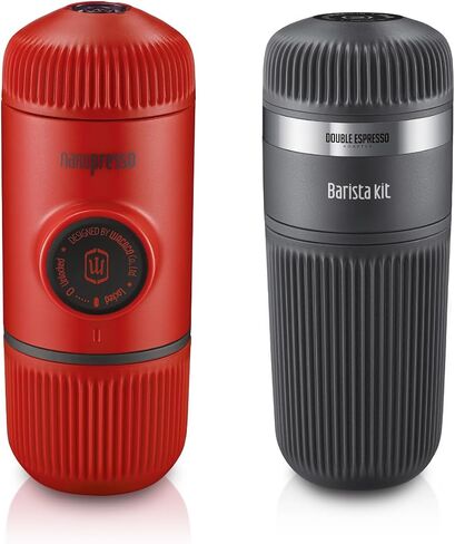 WACACO Nanopresso & Barista Kit Bundle - Double Espresso & Lungo Portable Coffee Maker Accessories Set in Saudi Arabia