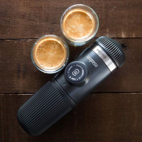 WACACO Nanopresso & Barista Kit Bundle - Double Espresso & Lungo Portable Coffee Maker Accessories Set in Saudi Arabia