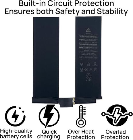 A2042 Battery Compatible with iPad Pro 11" 1st Gen A2013 2018 A1964 A1979 A1980 with Tool Kit 3.8V 29.26Wh in Saudi Arabia