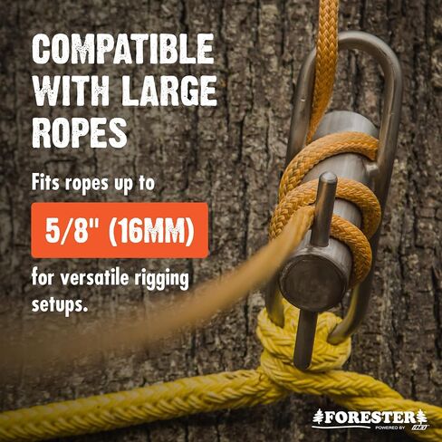 FORESTER Port-A-Wrap + Whoopie Sling Bundle | Arborist Rigging Set | 7,000lb Breaking Strength Port-A-Wrap & 1/2" Adjustable Sling (3-5') (Medium) in Saudi Arabia