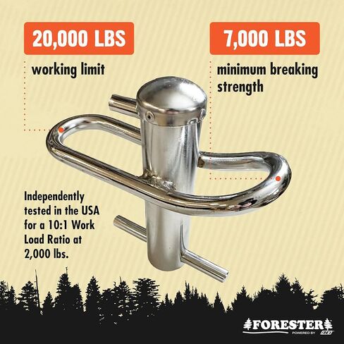 FORESTER Port-A-Wrap + Whoopie Sling Bundle | Arborist Rigging Set | 7,000lb Breaking Strength Port-A-Wrap & 1/2" Adjustable Sling (3-5') (Medium) in Saudi Arabia