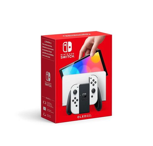 Nintendo Switch (OLED model) with White Joy-Con (JAPAN) (iNTERNATIONAL) in Saudi Arabia