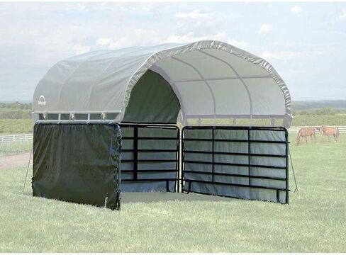ShelterLogic 12'x12' Equine, Livestock and Agricultural Shelter Enclosure Kit (Corral Panels and Shelter Not Included) in Saudi Arabia