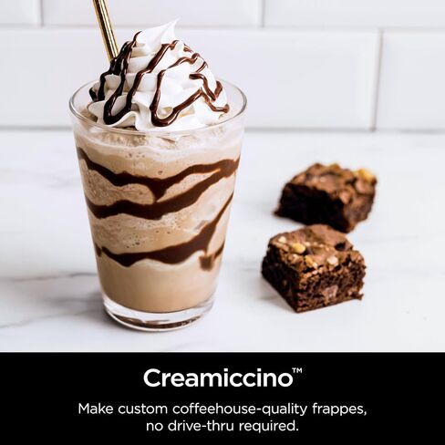 (Refurbished) Ninja NC501 CREAMi Deluxe 11-in-1 Ice Cream & Frozen Treat Maker with 2 XL Family Size Pint Containers, Dark Silver in Saudi Arabia