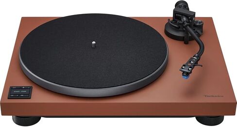 Technics Turntable, Premium Class HiFi Record Player with Coreless Direct Drive Motor and Bluetooth, Stable Playback, Audiophile-Grade Cartridge and Precision Tonearm, SL-40CBT-K, Aluminum in Saudi Arabia