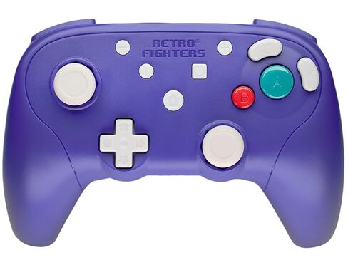 Retro Fighters BattlerGC Wireless Controller - Gamecube, Game Boy Player, Switch & PC Compatible (Blue/Purple) in Saudi Arabia