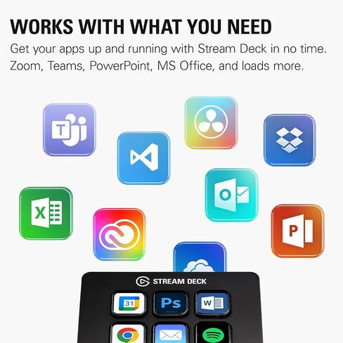 Elgato Stream Deck Mini، 6 مفاتيح ماكرو LCD قابلة للتخصيص in Saudi Arabia