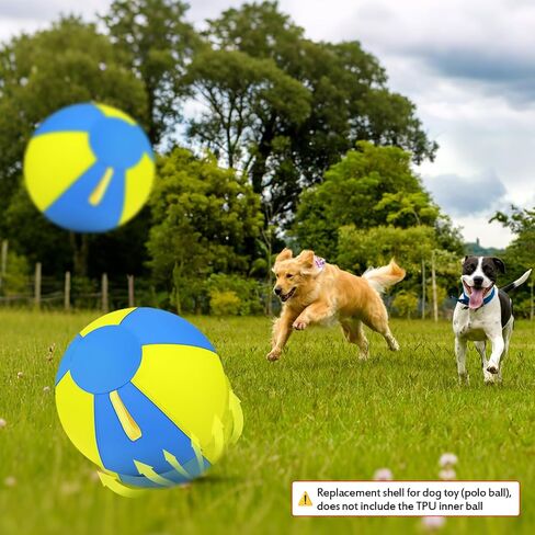 Herding Ball Cover for Dogs, 18 Inch Replacement Cover (Cover Only) | Puncture-Resistant 1000D Oxford, Hidden Reinforced Zipper, Outdoor Toys for Corgi, Agility Equipment Training in Saudi Arabia
