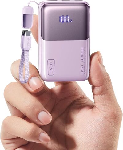 INIU Portable Charger, Ultra Mini 10000mAh 45W Fast Charging Power Bank in Saudi Arabia