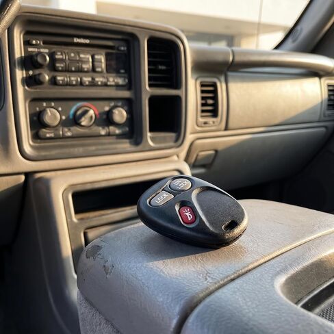 Key Fob Remote for 1998-2002 Chevrolet Silverado Suburban Tahoe GMC Sierra | Yukon Sonoma Cadillac Escalade Keyless Entry Remote KOBLEAR1XT 3 Buttons (Pack of 2) in Kuwait