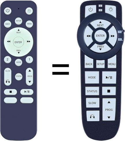 Remote for 2008-2018 Chrysler Town & Country VES DVD Entertainment System, Compatible with Durango/Dodge Journey/Grand Caravan 05107094AB 05107094AC 5107094AC 05091148AA in Saudi Arabia