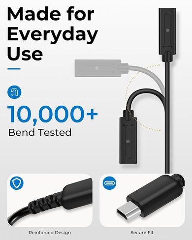 DS Lite Charger and Case Bundle, USB C to DS Lite Charging Adapter, Clear Crystal Case, 2 Sets of Screen Protectors, 4 Stylus Pens for Nintendo DS Lite NDSL in Kuwait
