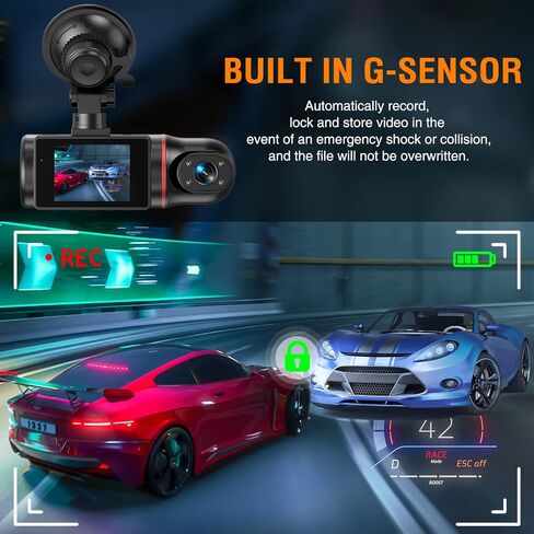 Dual Dash Cam Front and Inside with 64GB Card in Saudi Arabia