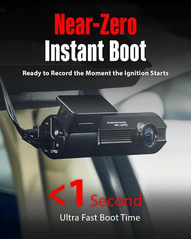 BlackVue Elite 10, 4K+4K Dash Cam Front and Rear, STARVIS 2, Free 64GB Card | HDR, Wi-Fi, GPS, 24H Parking Mode, App Control, Cloud Connectivity, Hardwire Cable Included, Supports up to 1TB micro SD in Saudi Arabia