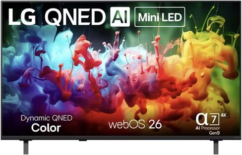 LG 50QNED75BUA 50" Mini LED Smart TV with 4K AI Super Upscaling (2026) in Saudi Arabia