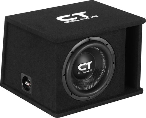 صندوق مضخم صوت للسيارة من سلسلة Tropo مقاس 12 بوصة بقوة 1300 واط من CT Sounds - TROPO-1X12D2 in Kuwait