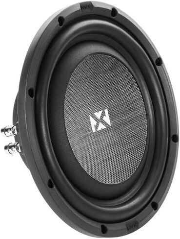 NVX 700W Peak (350W RMS) S-Series Shallow-Mount 10" Dual 4-Ohm Subwoofer in Kuwait
