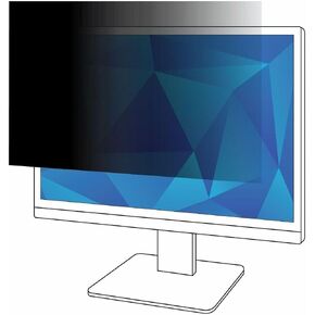 3M Privacy Filter for 23" Widescreen Monitor (PF230W9B) | 60° side-view black out privacy, blue light reduction, natural screen colors, made in USA and TAA compliant in Kuwait