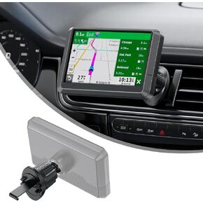 Garmin GPS Car Mount – Upgraded Metal Hook Air Vent Holder, 17mm Ball Air Vent Mount Compatible with Garmin Nuvi, Drive, DriveSmart, Dezl & Other 17mm Ball GPS Devices in Saudi Arabia