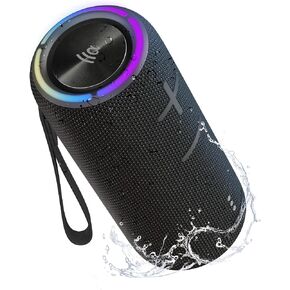 TAZATA Bluetooth Speakers, 30W Stereo HD Sound, Poratble Speaker for Bike | IPX7 Waterproof, Big Audio, Bass, TWS Pairing, 8H, AUX, Blue tooth bocinas, Wireless Speaker for Home, Outdoor, Travel in Saudi Arabia
