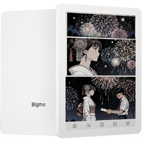 Bigme B6 Color eReader, E-Ink eBook Readers 6 Inch e-Reader Digital ePaper Tablet with 4GB +64GB, Android 14 OS, Adjustable Front Light Android eReaders Device with Audiobook, Ivory White2 in Saudi Arabia