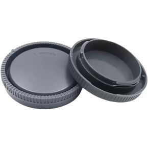 E-Mount Body Cap & Rear Lens Cap Cover for Sony A7 A7II A7III A7IV A7S II III A7R II III IV A7RV A7CR A7C II A6700 A6600 A6400 A6300 A6100 A6000 A1 II ZV-E10 II ZV-E1 & More Sony Camera & Lens in Saudi Arabia