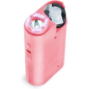 Pepper Spray and 3-in-1 Stun Gun with Flashlight, Self Defense Kit for Women, Protection for Men, 175 Lumens Flashlight, 1.44 MC Formulation, OC Spray 16 ft Range, Rechargeable in Saudi Arabia