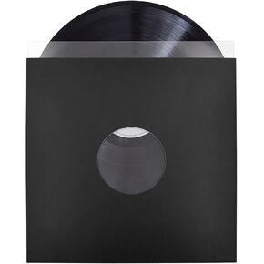12 Inch Vinyl Outer Paper Sleeves with Center Hole, White, Pack of 20 | Heavy Duty Kraft Paper Jackets Covers for LP Album Storage, Fits 12" 33 RPM Vinyl Records in Saudi Arabia