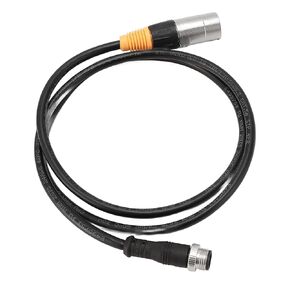 Ethernet Cable 5 Pin to RJ45 Shielded for Outdoor Use Durable Construction IP65 42.52 Inch in Saudi Arabia