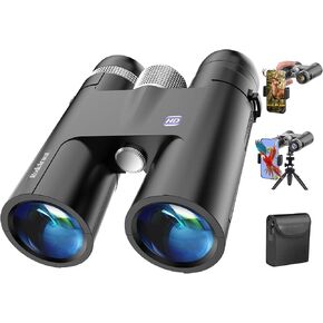18x50 Professional Large View Binoculars for Adults with Upgraded Phone Adapter, Tripod and Tripod Adapter - Waterproof Binocular with BaK4 prisms for Bird Watching,Hiking,Outdoor Adventures in Saudi Arabia