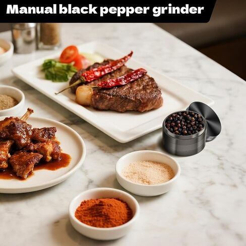 2.5-inch Spice Grinder Kitchen Tools (Black) in Saudi Arabia