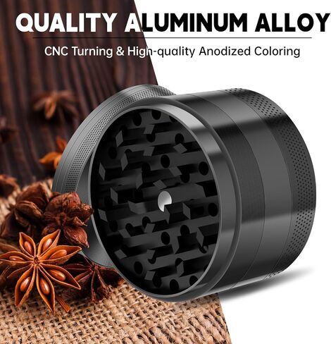 2.5-inch Spice Grinder Kitchen Tools (Black) in Saudi Arabia
