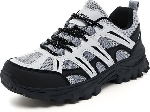 Qiucdzi Women's Hiking Shoes Lightweight Breathable Mesh Non-Slip Trails Walking Shoes Outdoor Work Camping Tennis Workout Cross Training Sneakers in Saudi Arabia