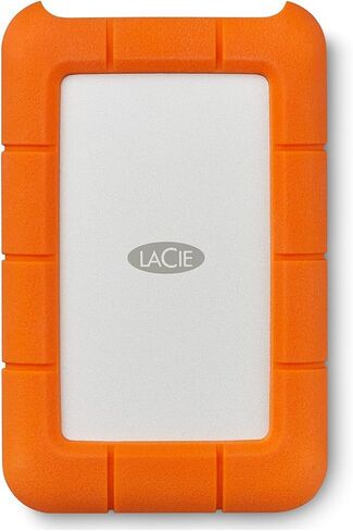 LaCie Rugged USB-C 2TB External Hard Drive Portable HDD, USB 3.0 Compatible, Drop Shock Dust Rain Resistant, for Mac and PC | Mac, PC in Saudi Arabia