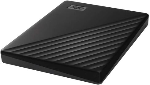 WD 1TB My Passport, Portable External Hard Drive, Black, backup software with defense against ransomware, and password protection, USB 3.1/USB 3.0 compatible - WDBYVG0010BBK-WESN in Saudi Arabia