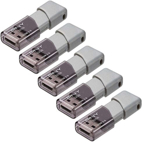 محرك فلاش PNY 32 جيجا بايت توربو 3 USB 3.0 5 عبوات in Kuwait
