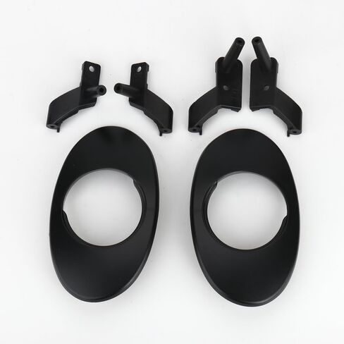 2.0 Inch Circular Projector Lenses Lamp for Honda Accord 3.0 CG1 1998-2002 | Pair w/Bulb + Switch Harness - Driver and Passenger Side, IP68 Waterproof in Kuwait