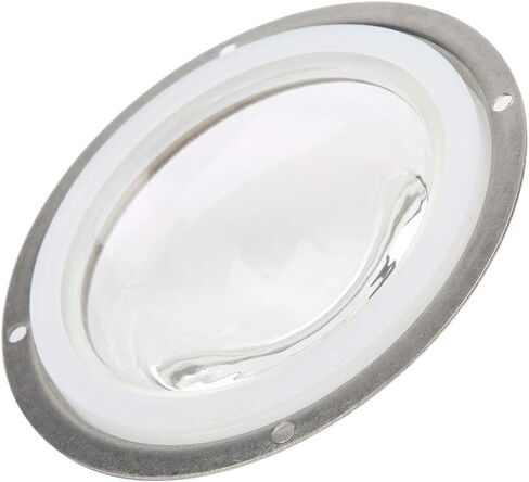 100mm 60° Condenser LED Lens, Optical Glass Plano - Convex Lens with Rubber Circle and Fixed Bracket for 20–200W High - Power LED Spotlights, Projectors, Auto in Saudi Arabia