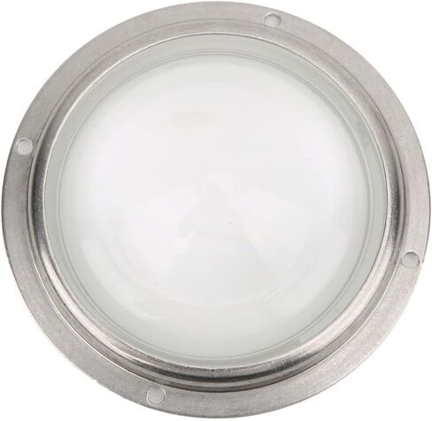 100mm 60° Condenser LED Lens, Optical Glass Plano - Convex Lens with Rubber Circle and Fixed Bracket for 20–200W High - Power LED Spotlights, Projectors, Auto in Saudi Arabia
