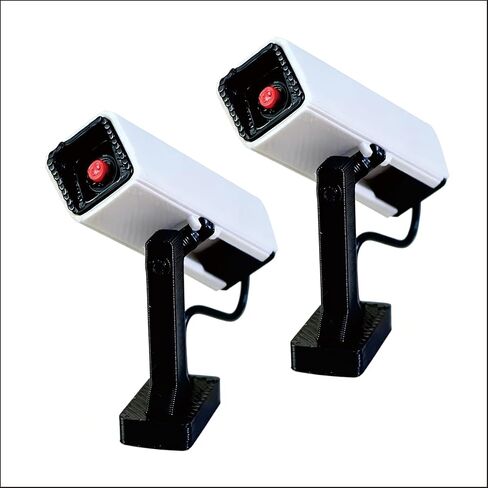 2Pcs Computer Monitor Decor,Simulation Camera，Automobile Simulation Camera，It Can Bring Emotional Value, Relieve Stress and Avoid Unnecessary Troubles. in Saudi Arabia