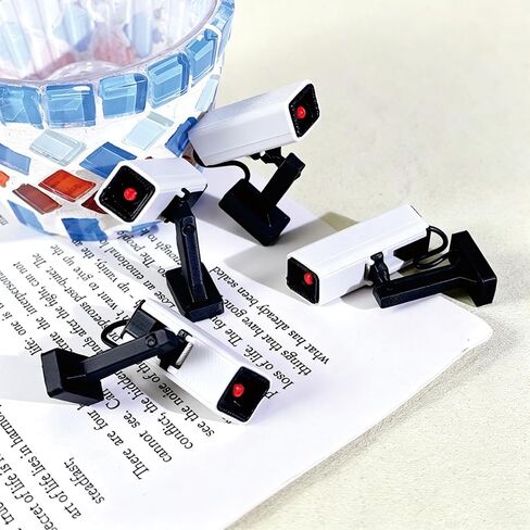 2Pcs Computer Monitor Decor,Simulation Camera，Automobile Simulation Camera，It Can Bring Emotional Value, Relieve Stress and Avoid Unnecessary Troubles. in Saudi Arabia