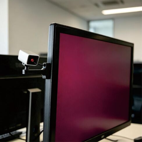 2Pcs Computer Monitor Decor,Simulation Camera，Automobile Simulation Camera，It Can Bring Emotional Value, Relieve Stress and Avoid Unnecessary Troubles. in Saudi Arabia