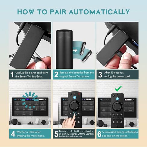 Replacement Remote for All Fire Series,Remote for TV Stick (HD, 4K, 4K Max, Lite),TV Cube,Remote for Insignia,TCL,3rd Gen Fire Smart TVs with Voice in Saudi Arabia