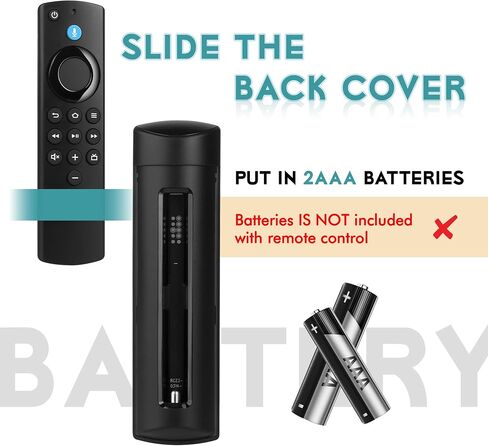 Replacement Remote for All Fire Series,Remote for TV Stick (HD, 4K, 4K Max, Lite),TV Cube,Remote for Insignia,TCL,3rd Gen Fire Smart TVs with Voice in Saudi Arabia