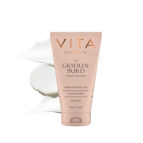 VITA LIBERATA Fabulous Gradual Tanning Lotion - Buildable Formula, Sun-Kissed Tan, Untinted For Minimal Transfer, Lasting Finish, Formulated with Hyaluronic Acid, 6.76 lf.oz | Buildable Self Tanner, Streak-Free Sunless Tanning Lotion, Natural Sun-Kissed G in Saudi Arabia